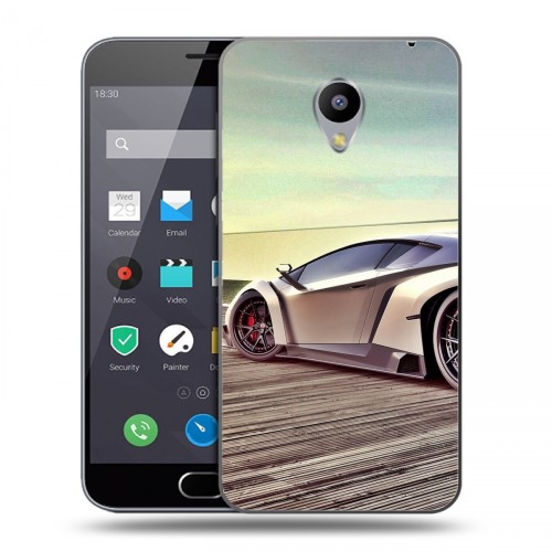 Дизайнерский пластиковый чехол для Meizu M2 Note Lamborghini