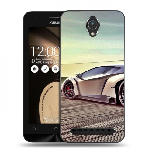 Дизайнерский пластиковый чехол для ASUS Zenfone Go Lamborghini