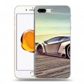 Дизайнерский пластиковый чехол для Iphone 7 Plus / 8 Plus Lamborghini