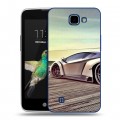 Дизайнерский пластиковый чехол для LG K4 Lamborghini