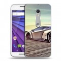 Дизайнерский пластиковый чехол для Lenovo Moto G Lamborghini