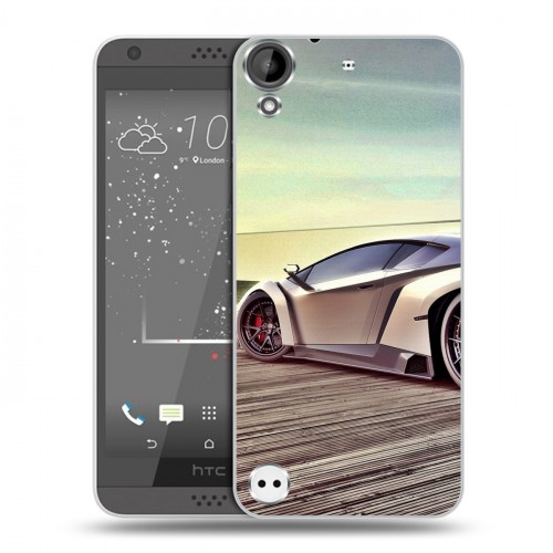 Дизайнерский пластиковый чехол для HTC Desire 530 Lamborghini