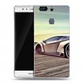 Дизайнерский пластиковый чехол для Huawei P9 Plus Lamborghini