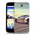 Дизайнерский пластиковый чехол для ZTE Blade A510 Lamborghini