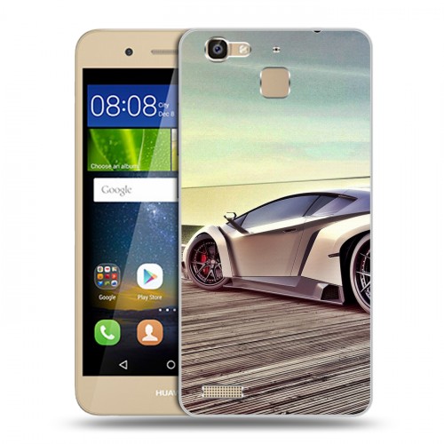 Дизайнерский пластиковый чехол для Huawei GR3 Lamborghini