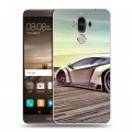 Дизайнерский пластиковый чехол для Huawei Mate 9 Lamborghini