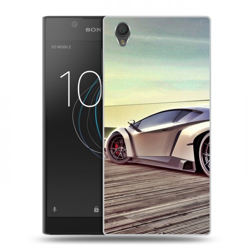 Дизайнерский пластиковый чехол для Sony Xperia L1 Lamborghini