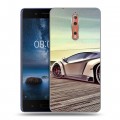 Дизайнерский пластиковый чехол для Nokia 8 Lamborghini