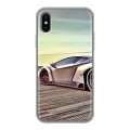 Дизайнерский силиконовый чехол для Iphone x10 Lamborghini