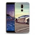 Дизайнерский пластиковый чехол для Nokia 7 Plus Lamborghini