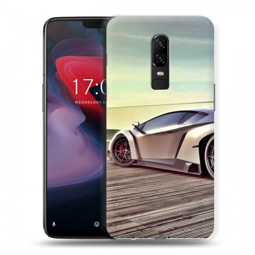 Дизайнерский пластиковый чехол для OnePlus 6 Lamborghini