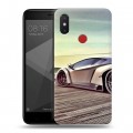 Дизайнерский пластиковый чехол для Xiaomi Mi8 SE Lamborghini