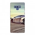 Дизайнерский силиконовый чехол для Samsung Galaxy Note 9 Lamborghini
