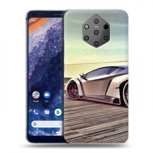 Дизайнерский силиконовый чехол для Nokia 9 PureView Lamborghini