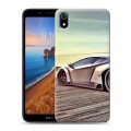 Дизайнерский силиконовый чехол для Xiaomi RedMi 7A Lamborghini