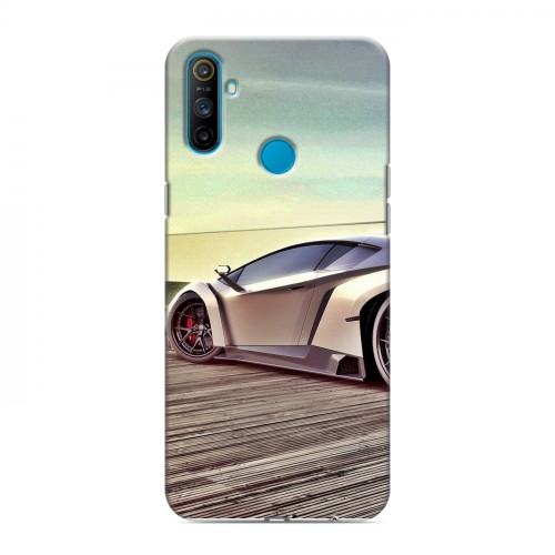 Дизайнерский силиконовый чехол для Realme C3 Lamborghini