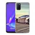 Дизайнерский пластиковый чехол для OPPO A52 Lamborghini