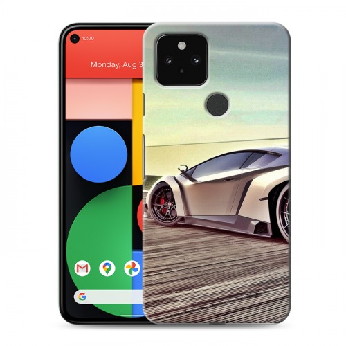 Дизайнерский пластиковый чехол для Google Pixel 5 Lamborghini