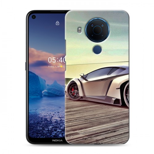 Дизайнерский силиконовый чехол для Nokia 5.4 Lamborghini