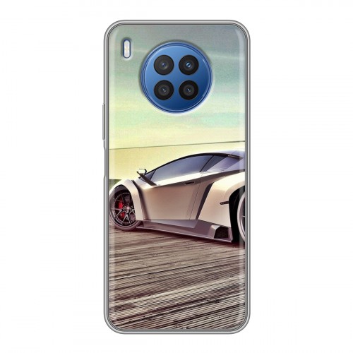 Дизайнерский силиконовый чехол для Huawei Nova 8i Lamborghini