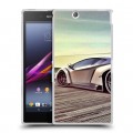 Дизайнерский пластиковый чехол для Sony Xperia Z Ultra  Lamborghini