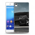 Дизайнерский пластиковый чехол для Sony Xperia Z3+ Lamborghini