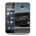 Дизайнерский пластиковый чехол для Meizu M2 Note Lamborghini