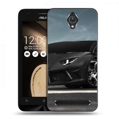 Дизайнерский пластиковый чехол для ASUS Zenfone Go Lamborghini