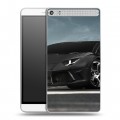 Дизайнерский пластиковый чехол для Lenovo Phab Plus Lamborghini