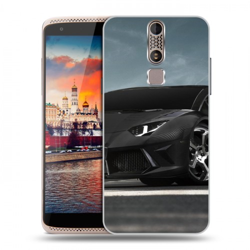 Дизайнерский пластиковый чехол для ZTE Axon Mini Lamborghini