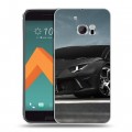 Дизайнерский пластиковый чехол для HTC 10 Lamborghini