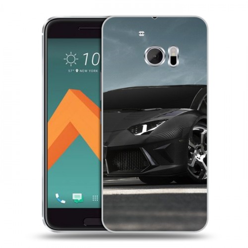 Дизайнерский пластиковый чехол для HTC 10 Lamborghini