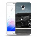 Дизайнерский пластиковый чехол для Meizu M3E Lamborghini