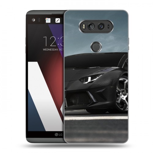 Дизайнерский пластиковый чехол для LG V20 Lamborghini