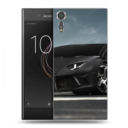 Дизайнерский пластиковый чехол для Sony Xperia XZs Lamborghini