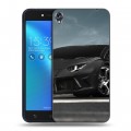 Дизайнерский пластиковый чехол для Asus ZenFone Live Lamborghini