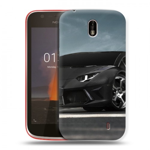 Дизайнерский пластиковый чехол для Nokia 1 Lamborghini