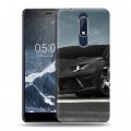 Дизайнерский пластиковый чехол для Nokia 5.1 Lamborghini