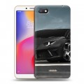 Дизайнерский пластиковый чехол для Xiaomi RedMi 6A Lamborghini