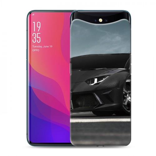 Дизайнерский силиконовый чехол для OPPO Find X Lamborghini