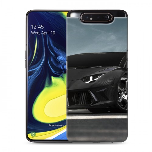 Дизайнерский пластиковый чехол для Samsung Galaxy A80 Lamborghini