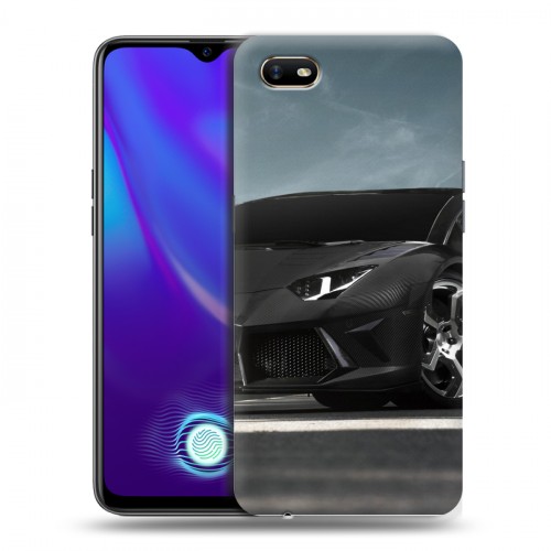 Дизайнерский силиконовый с усиленными углами чехол для OPPO A1k Lamborghini