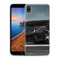 Дизайнерский силиконовый чехол для Xiaomi RedMi 7A Lamborghini