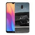 Дизайнерский силиконовый с усиленными углами чехол для Xiaomi RedMi 8A Lamborghini