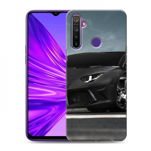 Дизайнерский силиконовый чехол для Realme 5 Lamborghini