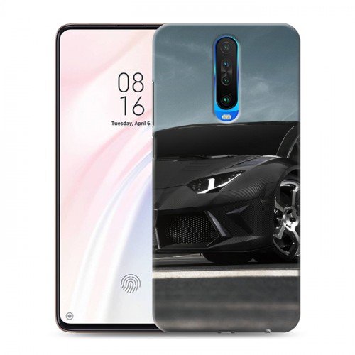 Дизайнерский пластиковый чехол для Xiaomi RedMi K30 Lamborghini