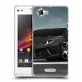 Дизайнерский пластиковый чехол для Sony Xperia L Lamborghini