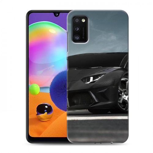 Дизайнерский силиконовый чехол для Samsung Galaxy A41 Lamborghini