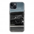 Дизайнерский пластиковый чехол для Iphone 14 Lamborghini