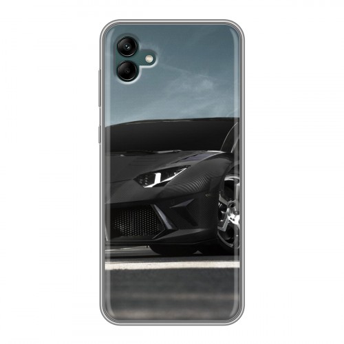 Дизайнерский силиконовый чехол для Samsung Galaxy A04 Lamborghini